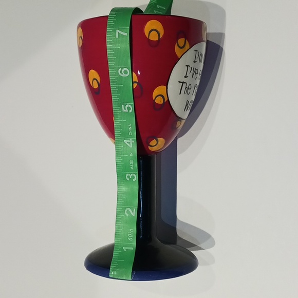 Wine Glass - "I'm Old...I've Earned The Right To Wine" - Picture 6 of 6